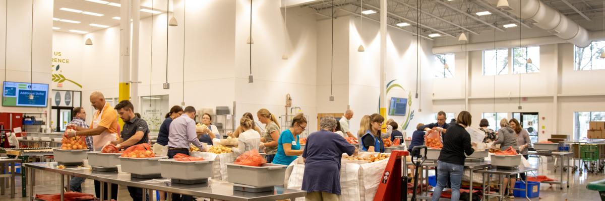 Volunteers at the Brooklyn Park Volunteer Center