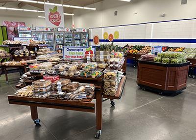 Today's Market food on shelves