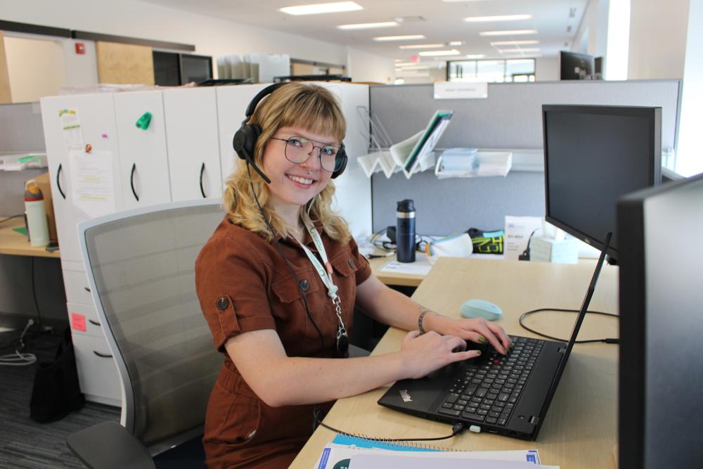 Members of the Second Harvest Heartland SNAP Team helped connect Fabian and Luz to important resources.